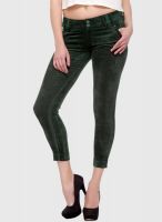 Xblues Green Solid Jeans