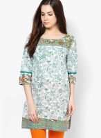 Alma Green Printed Kurta