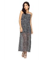 American Laundry Black Georgette Maxi Dress