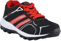 Athlio Running Shoes(Black, Red)