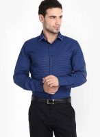 Black Coffee Checks Blue Formal Shirt