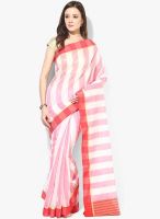 Bunkar Pink Printed Saree