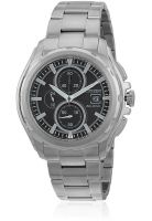 CITIZEN Eco-Drive Ca0270-59F Silver/Black Chronograph Watch