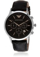 Emporio Armani Ar2447I Black/Black Chronograph Watch