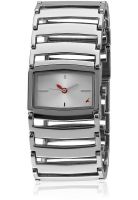 Fastrack Ne6062Sm02-Db997 Silver/Black Analog Watch