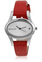 Fastrack Ne9732Sl04A-Dc457A Red/White Analog Watch