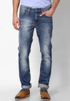Forca By Lifestyle Blue Skinny Fit Jeans