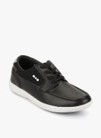 Gas Area Black Loafers