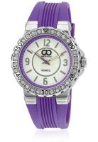 Gio Collection Gled-2031D Purple/White Analog Watch