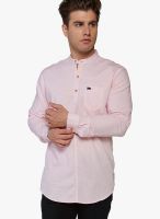 Globus Pink Slim Fit Casual Shirt
