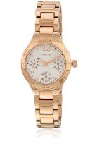 Guess W0355L2 Golden/White Chronograph Watches