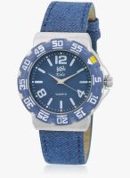KOOL KIDZ Dmk-019-Bl 01 Blue/Blue Analog Watch