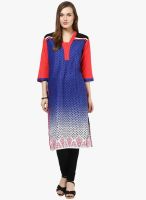 Kurti'S Blue Printed Kurtis