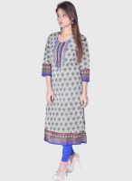 Kurti'S Blue Printed Kurtis