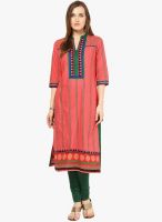 Kurti'S Red Printed Kurtis