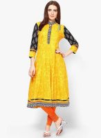 Kurti'S Yellow Printed Kurtis