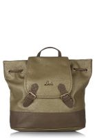 Lavie Khaki Cupping Backpack