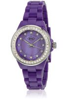 Lee Cooper Fashion Nova Lc-1473Lf Purple Analog Watch