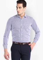 Mark Taylor Blue Check Formal Shirt