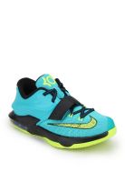 Nike Kd VII (Gs) Blue Basketball Shoes