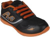 Oricum Black-203 Running Shoes(Black, Orange)