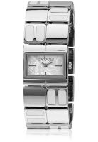 Oxbow 4530502 Silver/White Analog Watch