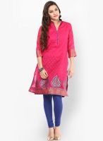 Prakhya Pink Embellished Kurtas