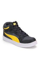 Puma Rebound Mid Lite Grey Sneakers