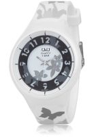 Q&Q GW77J002Y Cream/Black Analog Watch