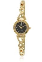 Q&Q S129-002Ny Golden/Black Analog Watch