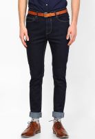 River Island Dark Blue Skinny Jeans