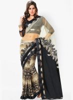 Roop Kashish Black Embroidered Saree