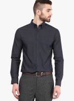 Selected Navy Blue Regular Fit Formal Shirt