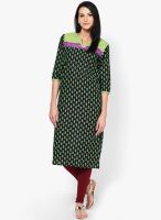 Shree Black Printed Kurta