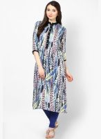 Shree Blue Printed Kurta