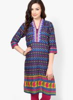 Shree Blue Printed Kurta