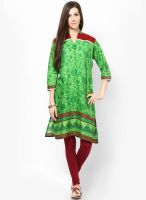 Shree Green Printed Kurta