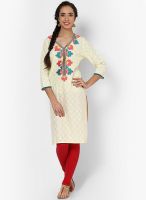 Shree Yellow Printed Kurtis