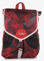 Skybags Surf 04 Red Backpack