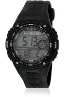 Sonata Nf7949Pp04J Black/Black Digital Watch