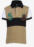 United Colors of Benetton Brown Polo Shirt