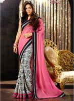 Vaishali Pink Printed Saree