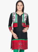 Vani Black Printed Kurtis