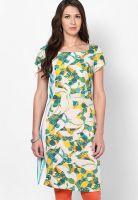 W Green Printed Kurtis