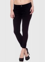 Xblues Black Solid Jeans