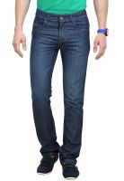 Yepme Blue Solid Regular Fit Jeans