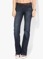 s.Oliver Blue Solid Jeans