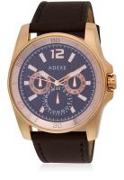 Adexe 001278A-9 Brown/Brown Analog Watch