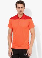 Adidas Orange Polo T-Shirt