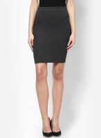 Boohoo Black Pencil Skirt